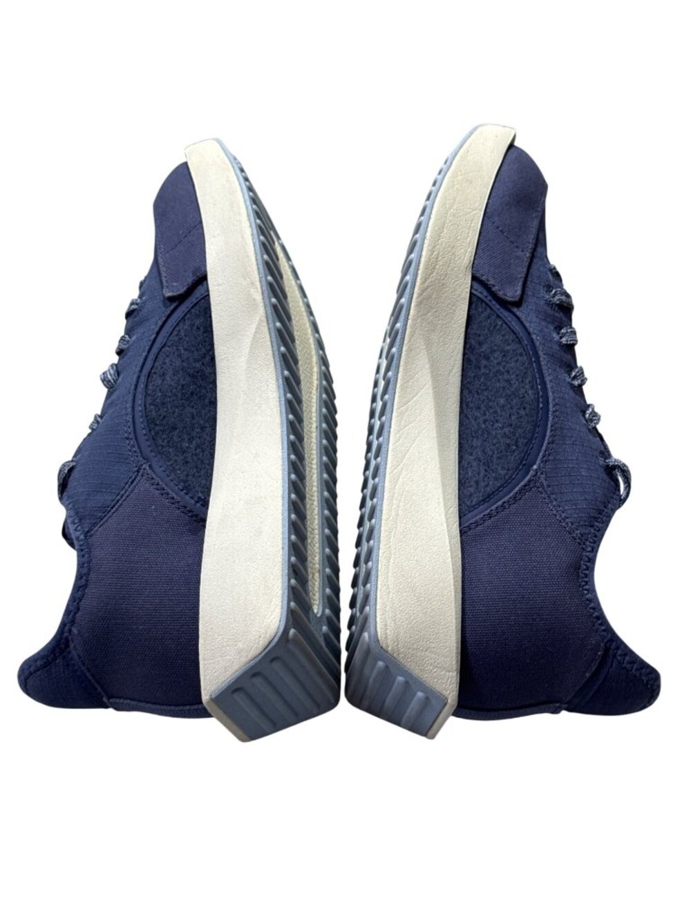 ALLBIRDS Womens Navy Wool Runner-Up Sneakers Size 9 Lightweight & Cushioned Sole - Picture 6 of 9